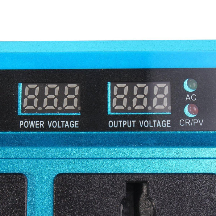 4000W LCD Solor Power Inverter DC 12V/24V/48V To AC 220V Converter 3 Sockets 4 USB Ports