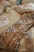 Bohemian Brown Bed Cotton Geometric Pattern