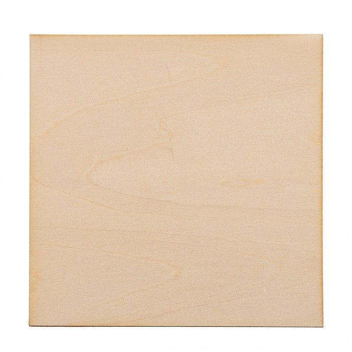 5Pcs 10x10cm Basswood DIY Wood Sheet Unfinished Unpainted Building Model Laser Engraving Blank Sheet Wooden Craft Making