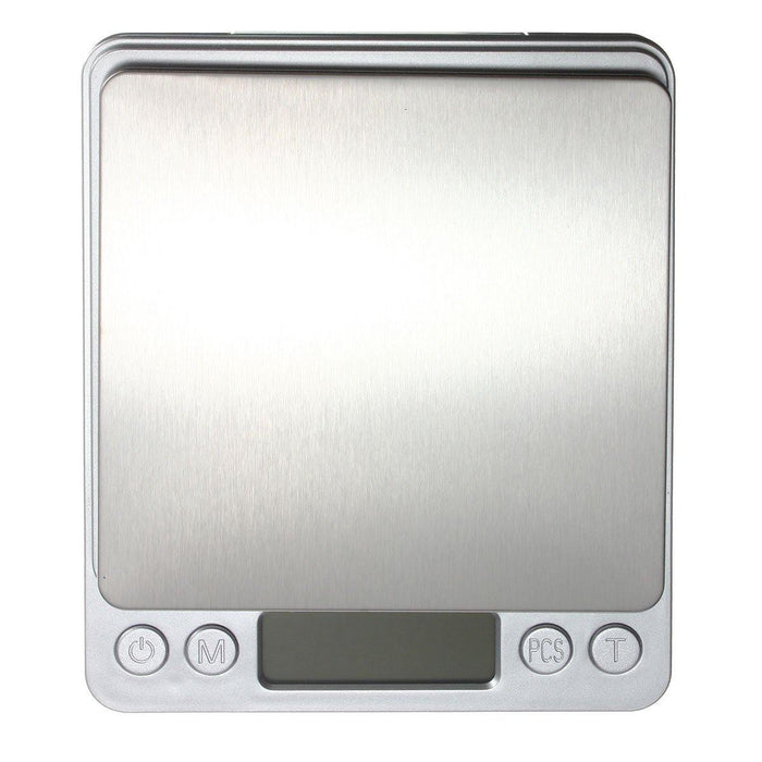 DANIU  2kg/0.1g Stainless Steel Jewelry Digital Scale Gold Silver Coin Gram Pocket