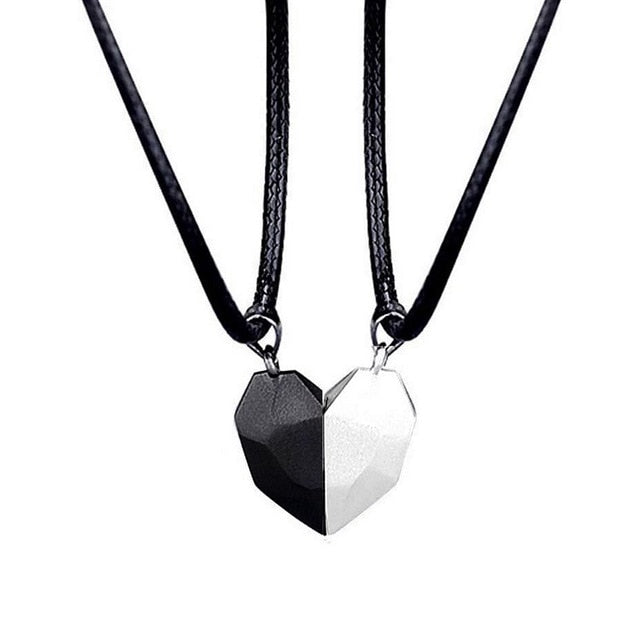 Korean Fashion Magnetic Couple Necklace - Okeihouse