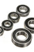 Deep Notch Ball Bearings 6200-6205/2RS High Speed Bearing Steel