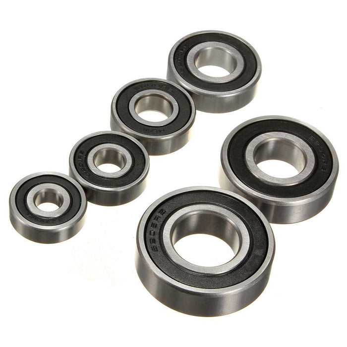 Deep Notch Ball Bearings 6200-6205/2RS High Speed Bearing Steel