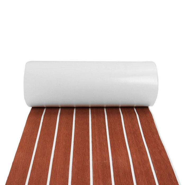 2400x450x5mm Marine Boat Flooring EVA Foam Yacht Teak Decking Sheet Carpet Floor