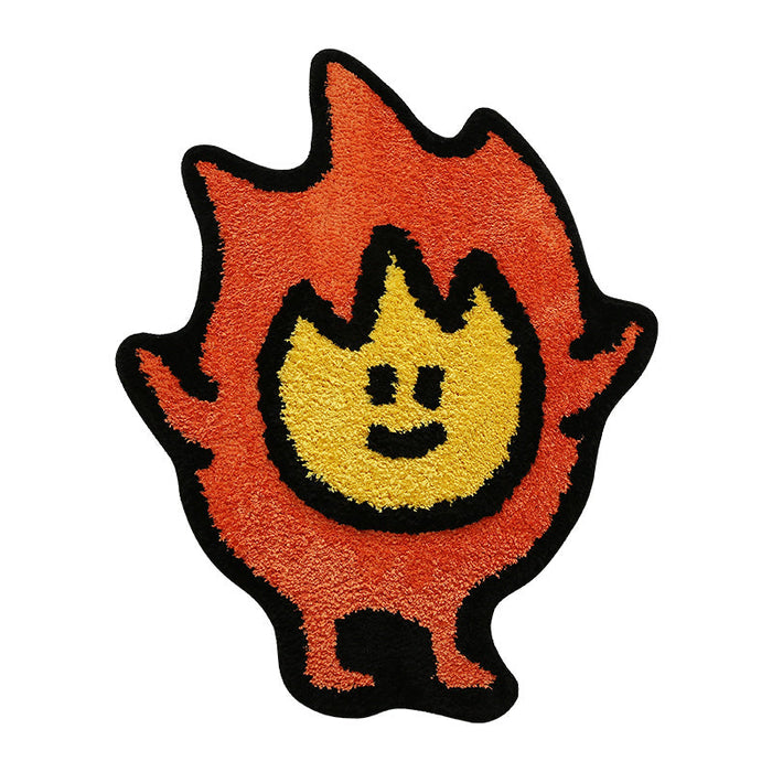 Cute Cartoon Fire Mat for Bathroom