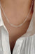 Sparkling Clavicle Chain Necklace - Okeihouse