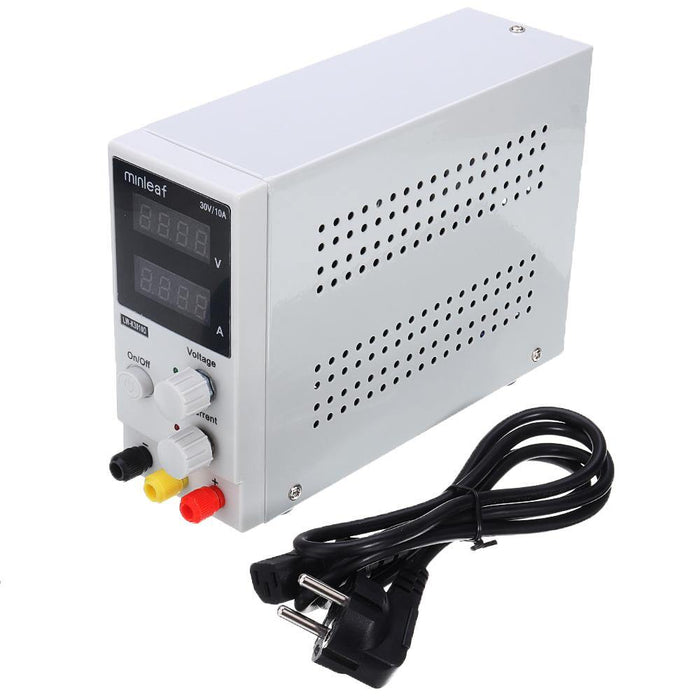 Minleaf LONG WEI K3010D 4 Digits LED Display 110V/220V 30V 10A Adjustable DC Power Supply Switching Regulated Power Supply