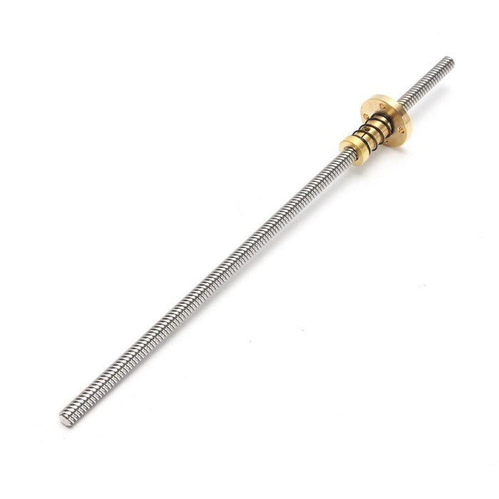 Machifit T8 300mm Lead Screw 8mm Lead with Anti-Backlash Nut CNC Parts