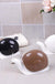 Cute Snail Soap Dispenser for Kitchen Bathroom Etc. (120ML) (Brown)