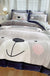 Cute Cartoon Milk Velvet Bedding Set Of Four