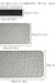 Feblilac Luxurious Memory Foam Cobblestone Bath Mat