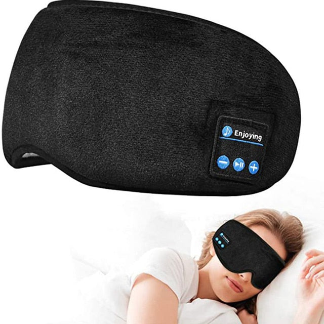 Bluetooth Sleeping Headphones Eye Mask - Okeihouse