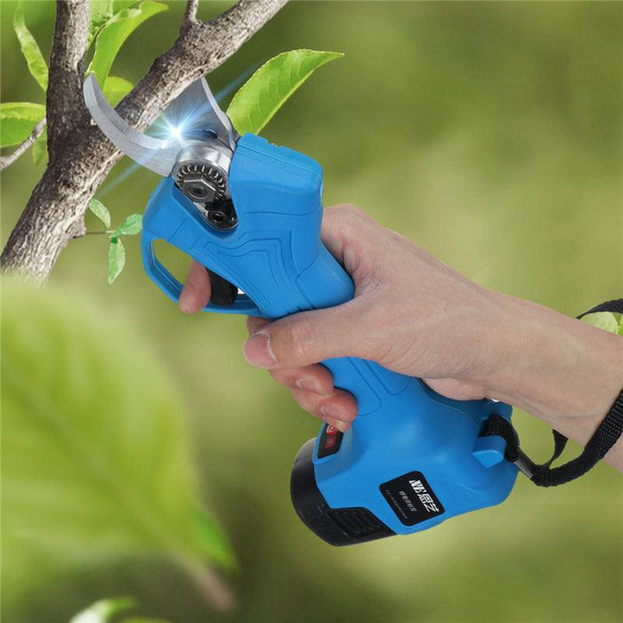 Electric Cordless Secateur Branch Cutter Pruner Portable Fruit Tree Garden Nursery Grafting Pruning Shear Trimmer