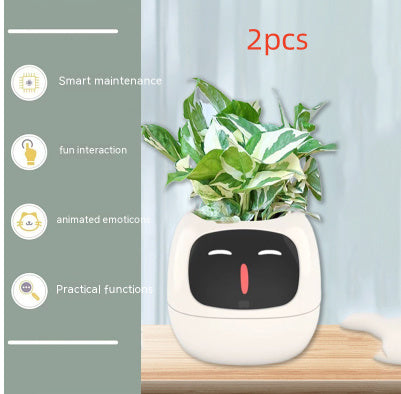 Facial Expression Control Intelligent Flower Pot