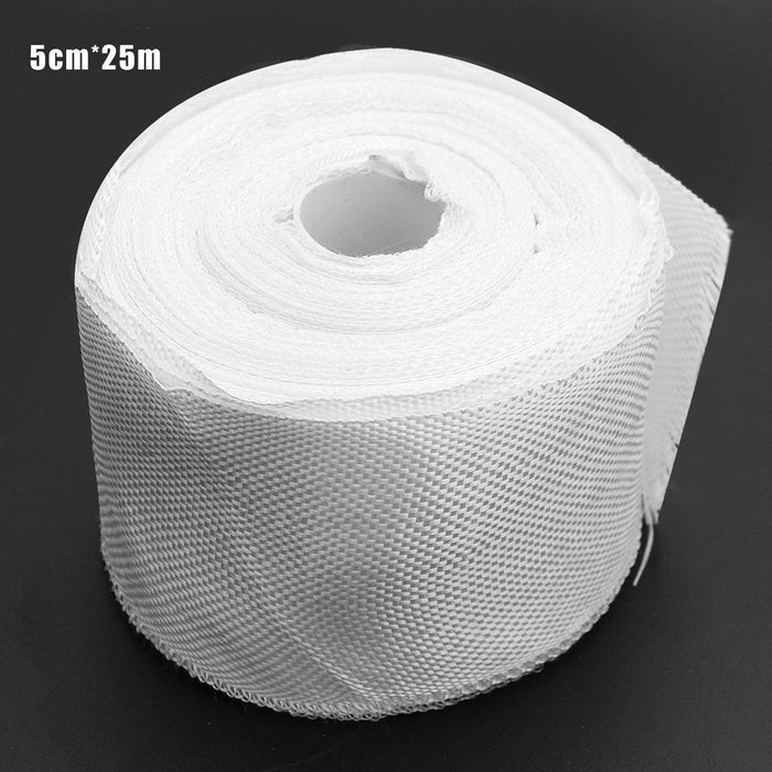 Fiberglass Cloth Tape Roll Glass Fiber Plain Weave Joint Strap Fabric Repair