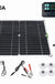 200W Solar Panel Kit 12V Battery Charger 10-50A Controller For Ship Motorcycles Boat