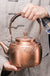 Copper Boiling Water Manual Mechanism Antique Tea Brewing Pot