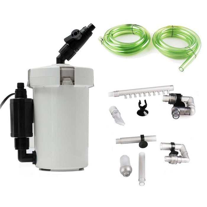 220V 6W 400L/h Fresh/Salt Aquarium Fish Tank External Canister Filter Pump Table Top HW-602B