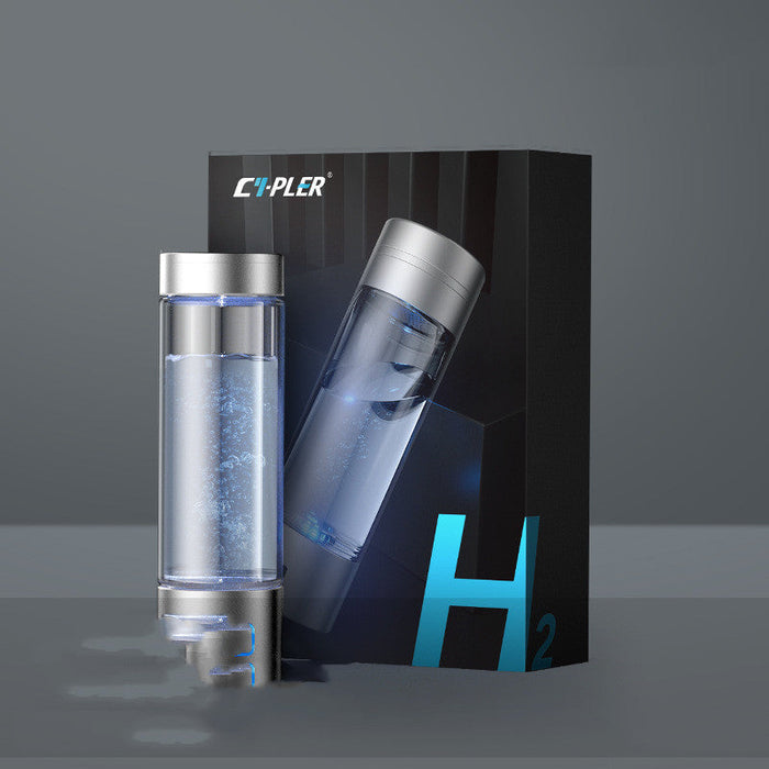 Convenient Glass Bottle High Concentration Intelligent Hydrogen Rich Water Cup