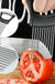 Food Slice Assistant - Stainless Steel Onion Holder Slicer Tomato Cutter NonSlip