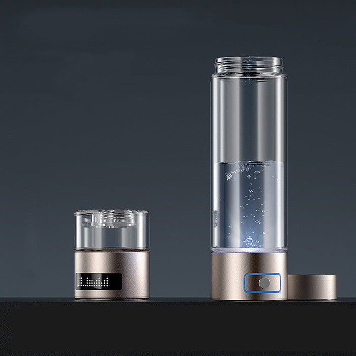 Convenient Glass Bottle High Concentration Intelligent Hydrogen Rich Water Cup