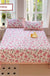 Cotton Floral Quilt Cover Pillowcase Suit