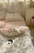 Fragmented Flower All Cotton Four Piece Lace Pure Bed Sheet Quilt Cover Bed Skirt Bedclothes