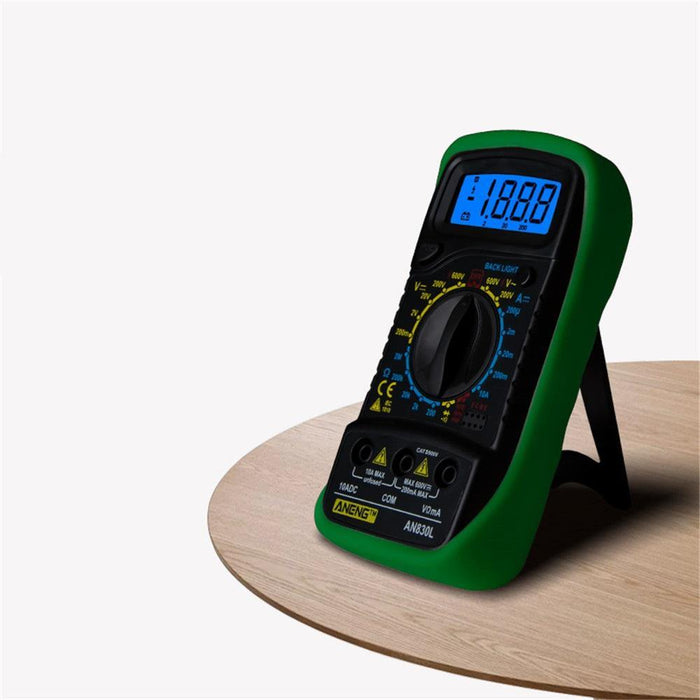 ANENG AN830L Digital LCD Multimeter Profissional Electric Voltmeter Ammeter AC DC OHM Volt Tester Pocket Multimeters