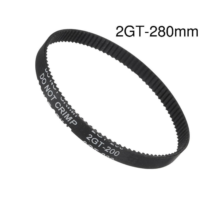 Machifit GT2 6mm Closed Loop Timing Belt Non-slip Version 2GT 110/112/122/158/200/280/300/320/400/610/852/1220mm Rubber Synchronous Belt