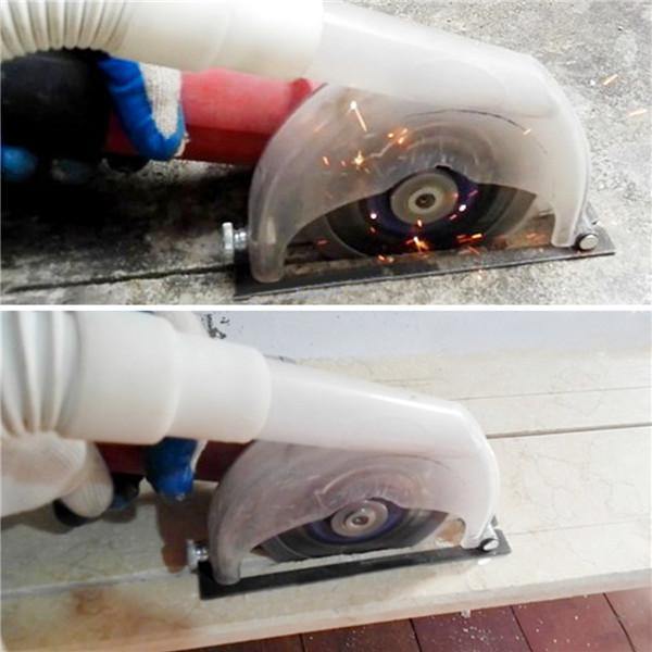 Drillpro Angle Grinder Cutting Dust Cover Transparent Grinding Dust Cover For 4 5 Inch Angle Grinder