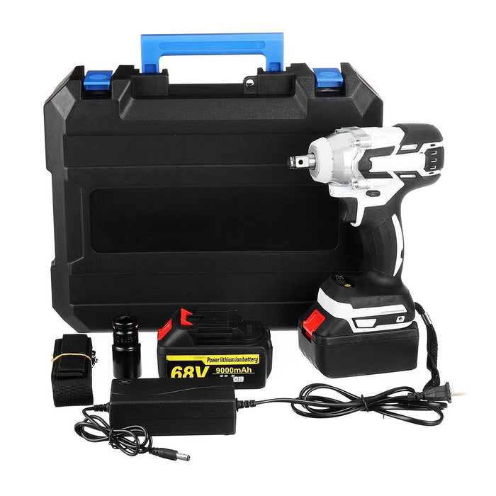 68V 9000mAh 330N.m Brushless Electric Wrench Impact Wrench with Battery