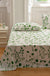 Cotton Printed Bed Sheet Single Item Pastoral Style Flower Single Piece