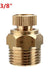 PT 1/2 3/8 1/4 Inch Brass Drain Valve Air Compressor Male Threaded Water Drain Valve