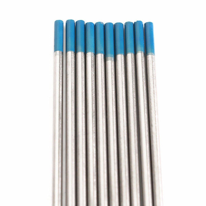 10Pcs Tungsten 2 Percent Lanthanated Blue Tip TIG Electrodes WL20 Welding Rods