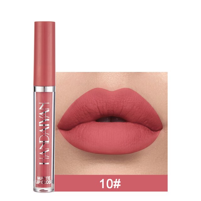 6PC Matte Velvet Lip Gloss Set - Okeihouse