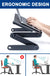 Adjustable Height Laptop Desk Laptop Stand for Bed Portable Lap Desk Foldable Table Workstation Notebook RiserErgonomic Computer Tray Reading Holder Bed Tray Standing Desk