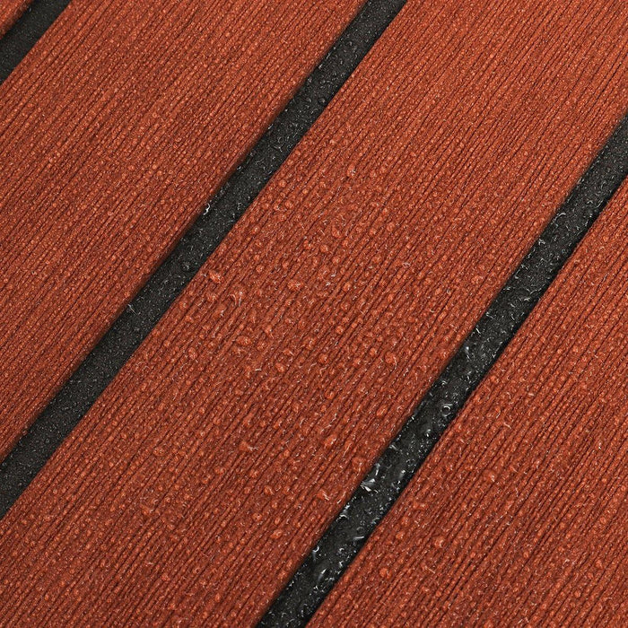 2400x450x5mm Marine Boat Flooring EVA Foam Yacht Teak Decking Sheet Carpet Floor