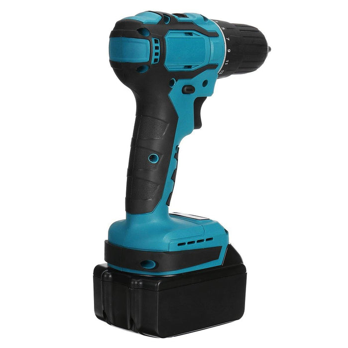 21V Electric Cordless Drill Driver Dual Speed 150Nm Torque Li-ion Battery