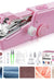 Mini Cordless Sewing Machine Portable Handheld Stitch Machine Household Clothes Silk Wool Fabrics Sewing Machine