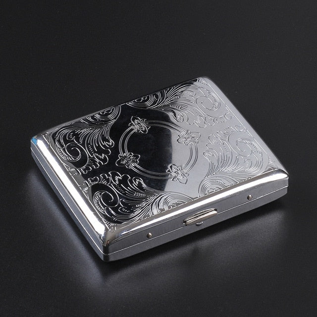 Portable Metal Cigarette Case - Okeihouse