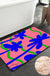 Feblilac The Beach and Palm Trees in The Sunset Tufted Bath Mat