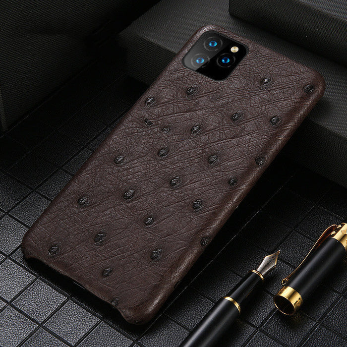 Compatible with Apple, Suitable For IPhone12pro Mobile Phone Case Leather Case Apple 12 Leather 12pro Max Anti-Fall Luxury Custom Generation