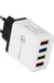 QC3.0 4Ports USB Charger Adapter USB Travel Wall Charger Adapter