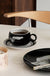 Creative Women's Ceramic Coffee Cup And Saucer Set