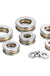 Machifit 5pcs Flat Thrust Ball Bearing ID. 2.5/3/4/6/7/8mm Mini Miniature Bearings F25-6 F3-8 F4-10