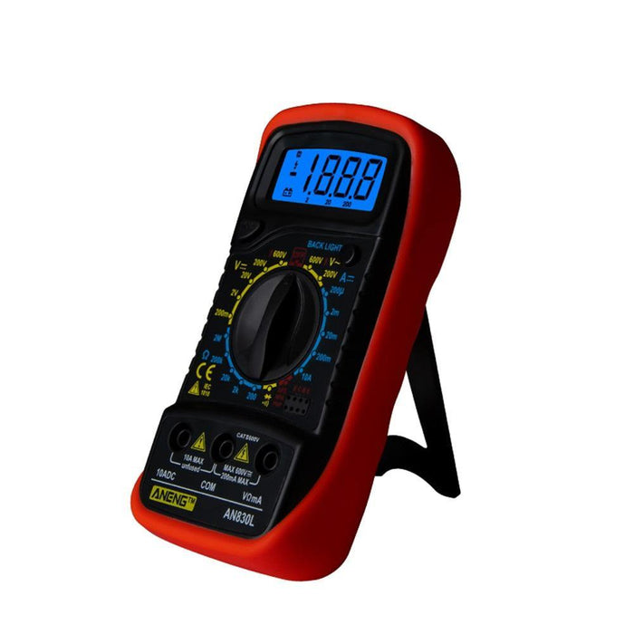 ANENG AN830L Digital LCD Multimeter Profissional Electric Voltmeter Ammeter AC DC OHM Volt Tester Pocket Multimeters