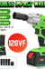 98VF/128VF/168VF/188VF Adjustable Cordless Brushless Electric Impact Wrench Screwdriver Drill LED Light With 1 Battery 1 Charger