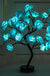 24 LED Rose Tree Lights USB Plug Table Lamp Fairy Flower Night Light for Home Party Christmas Wedding Bedroom Decoration Gift