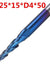 Drillpro NACO-blue 2 Flutes Ball Nose End Mill R0.25/ R0.5/ R0.75/ R1.0 *15*D4*50 Milling Cutter