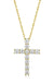 Moissanite Cross Pendants For Women - Okeihouse